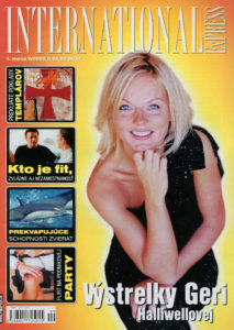 Geri Halliwell in International Express