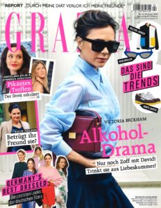 Victoria Beckham in Grazia