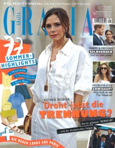 Victoria Beckham in Grazia