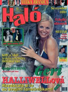 Geri Halliwell in Halo Magazine Slovakia