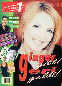 Geri Halliwell in Number 1 Magazine Turkey