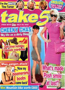 Victoria Beckham in Take 5