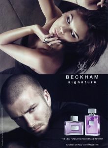 Beckham signature ad 2008