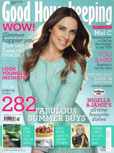 Melanie C in Good Housekeeping