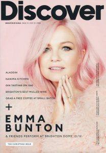 Emma Bunton on Discover Magazine
