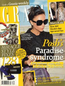 Victoria Beckham in Grazia Australia