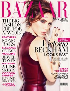 Victoria Beckham in Harper’s Bazaar Singapore