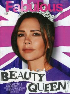 Victoria Beckham in Fabulous Magazine