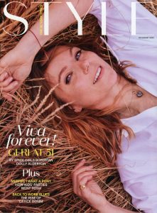 Geri Halliwell in Style Magazine