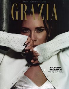 Victoria Beckham in Grazia Subscribers Issue