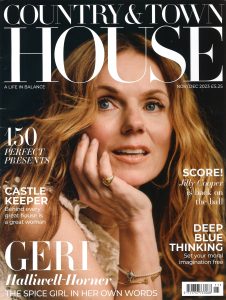 Geri Halliwell in Country & Town House Magazine