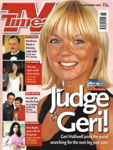 Geri Halliwell in TV Times