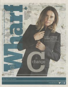 Melanie C in the Wharf