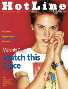 Melanie C in HotLine Magazine