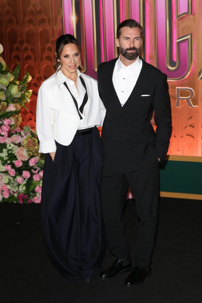 Melanie C and Chris Dingwall at Wicked for Good US Premiere in New York