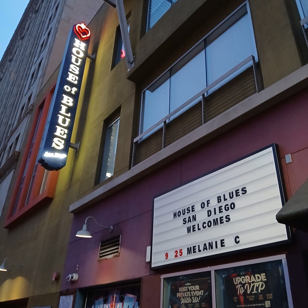 Melanie C at House of Blues San Diego