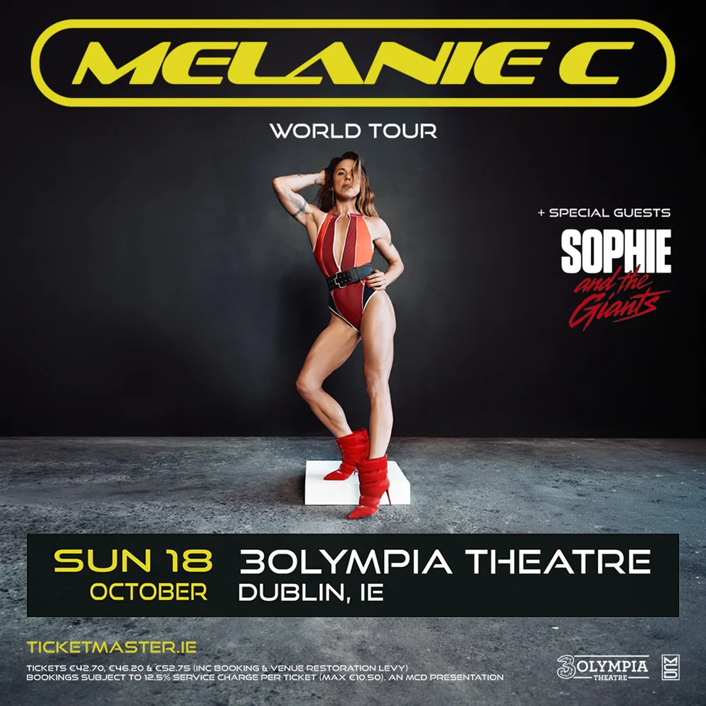 Melanie C at 3Olympia Theatre Dublin